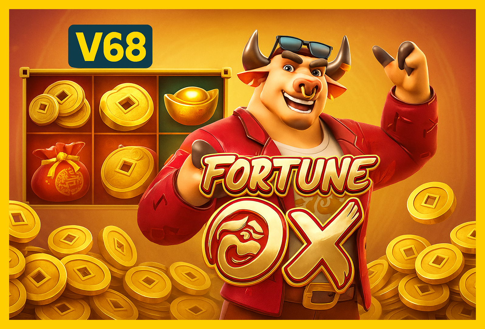 Fortune Ox no V68 - Aposte Agora e Reivindique Seus Ganhos