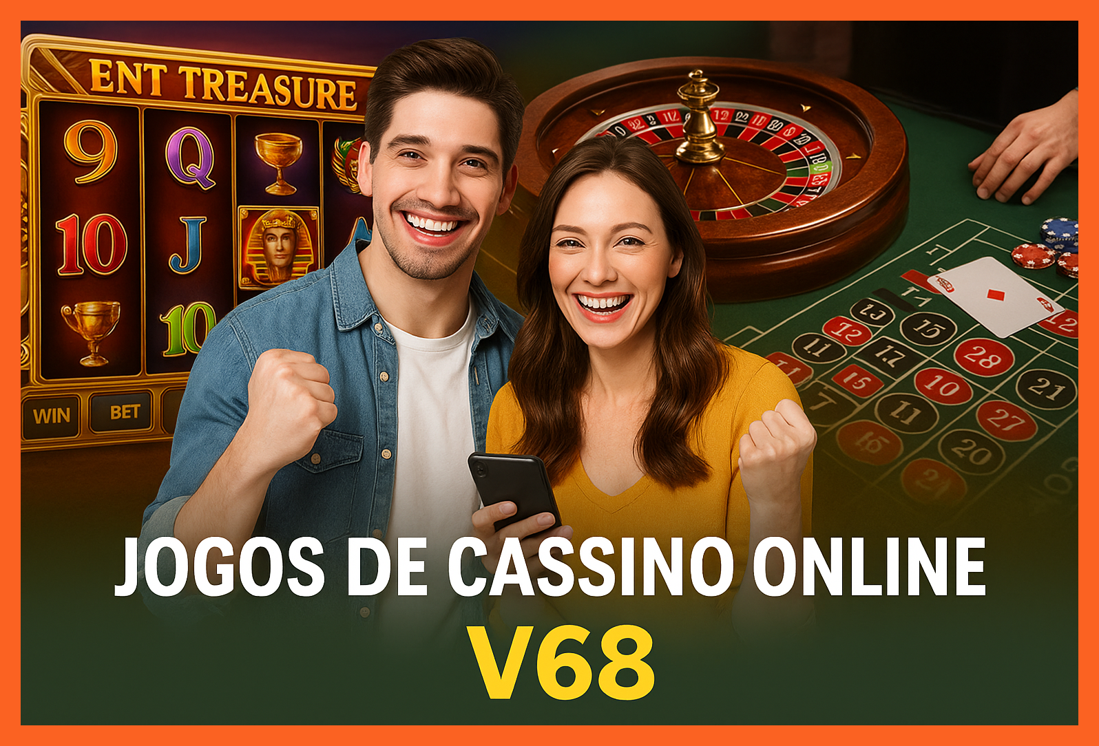 Jogos de cassino online V68