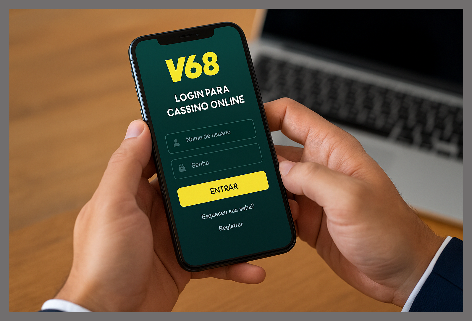 Registro na V68 Garante Acesso a uma Vasta Seleção de jogo